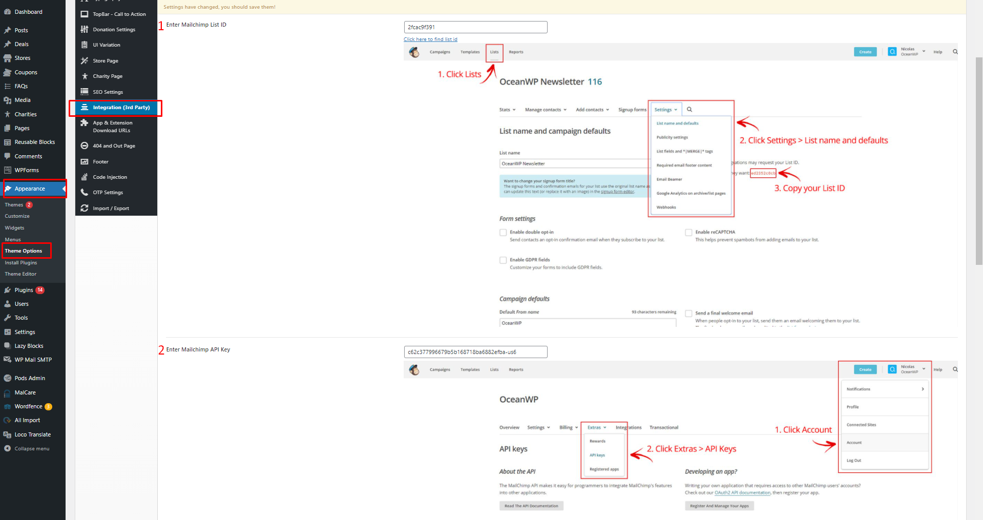CashbackOS A Guide On Steps To Enable Mailchimp Login EnactSoft